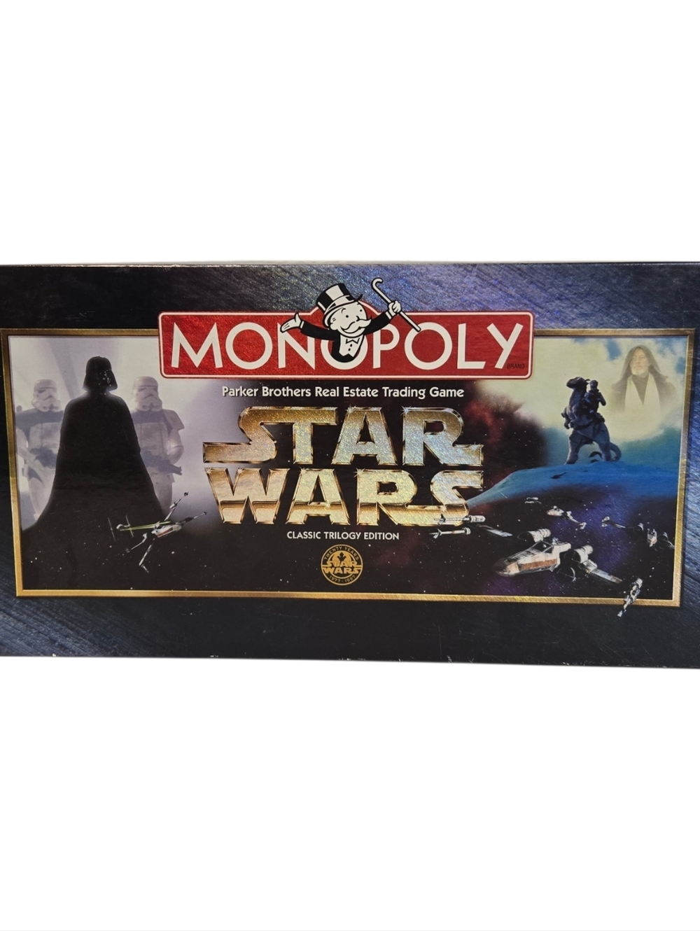 Star Wars Monopoly Classic Trilogy Edition 1997 Parker Brothers **COMPLETE**